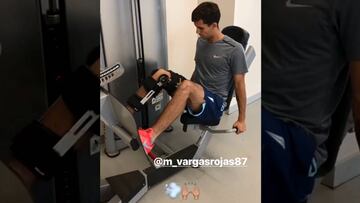 Saavedra publicó un duro ejercicio de su recuperación