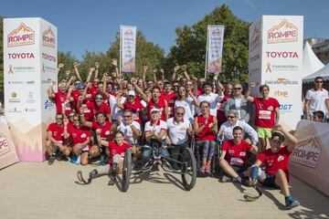 Se ha celebrado en Madrid la primera edición de la carrera 'Rompe tus barreras'.