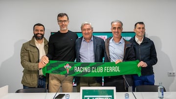 Pablo L¨®pez es el nuevo entrenador del Racing de Ferrol.