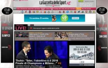 Portadas de la prensa extranjera