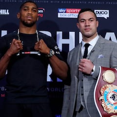 Joshua, favorito en las apuestas a 72 horas de medirse a Parker