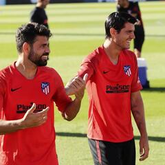 Diego Costa-Morata: el duelo por ser el '9' del Atlético se equilibra