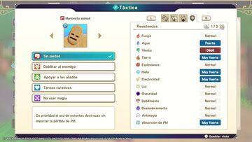 Es muy adictivo consultar la enciclopedia y aprenderlo todo sobre los m¨¢s de 500 monstruos que podemos coleccionar.