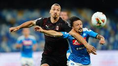 Napoli 2 - 2 Milan: Resultado, resumen y goles