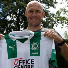 El jugador de cristal descuelga las botas: el Grongingen ficha a Robben