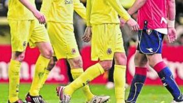 <b>DECEPCIÓN. </b>El Villarreal dejó escapar dos nuevos puntos de El Madrigal ante el Osasuna.