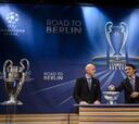 Sorteo de los cuartos de Champions en imágenes