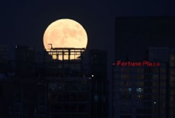 La superluna en Pekín.