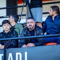 Gattuso no quita ojo al Mestalla