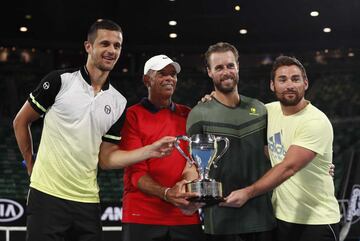 Juan Sebastián Cabal y Robert Farah ante Oliver Marach y Mate Pavic