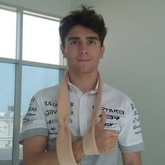 Baja en el Ángel Nieto Team: Arenas se rompe la clavícula