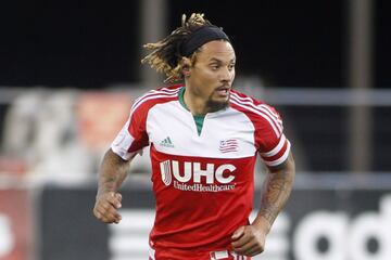 El 24 de agosto de 2014, Jones fichó con el New England Revolution de la Major League Soccer como jugador designado.