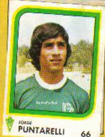 Jorge Puntarelli, futbolista de Wanderers. Cualquier patudo y 'entrador' es denominado como Puntarelli.