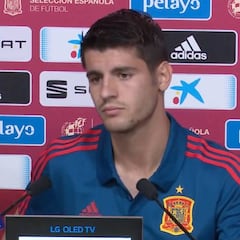 Morata: "Fue un momento difícil porque yo esperaba ir al Mundial"