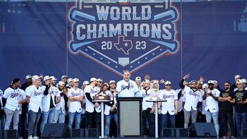 Los Rangers consiguieron su primer t¨ªtulo de Serie Mundial en 2023 al derrotar a los Arizona Diamonbacks.