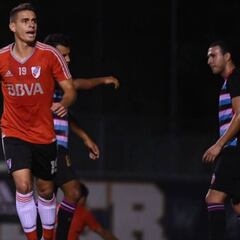 Triplete de Borré en amistoso de River Plate en Miami