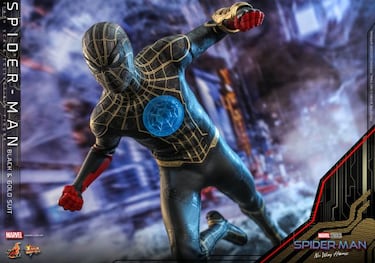 La figura Hot Toys de Spider-Man: No Way Home descubre los nuevos poderes de Peter Parker