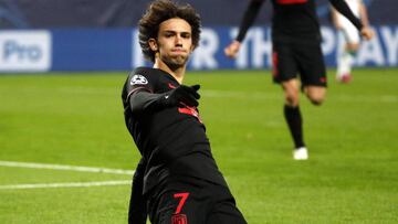 João Félix, tras marcar ante el Lokomotiv.