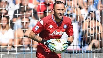 David Ospina sería titular el fin de semana con Napoli