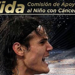 Cavani revoluciona Uruguay con un partido amistoso