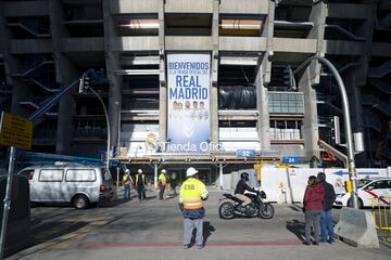 Este es el estado actual de las obras del Santiago Bernabéu.