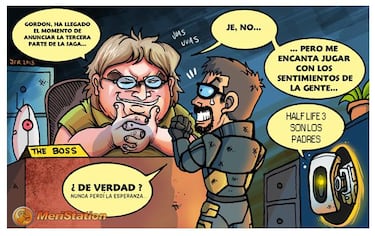 Valve no tiene prisa con el futuro Half Life 3