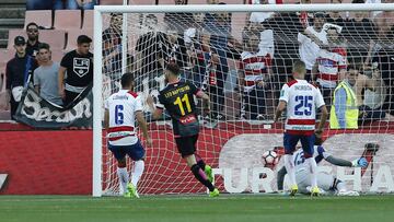 La peor despedida del Granada y Ochoa: dos goles de auténtico espanto