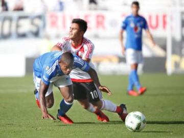 Millonarios pierde 1-0 ante River Plate, en partido amistoso de la Florida Cup.