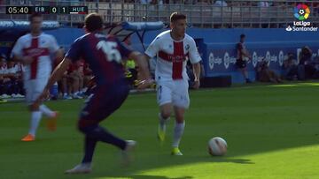 Este es el primer gol del Huesca en la ¨¦lite: una genialidad total