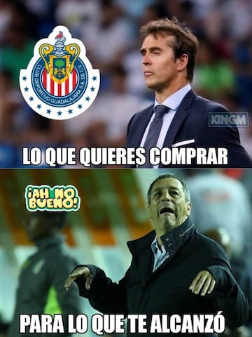 Los memes acaban con Chivas y Tomás Boy