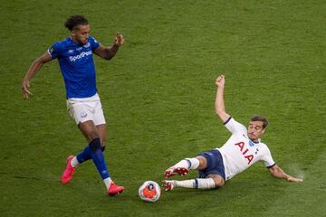 Dominic Calvert-Lewin se convirtió en revelación del Everton. El delantero de 23 años anotó 13 goles y fue uno de los goleadores del equipo