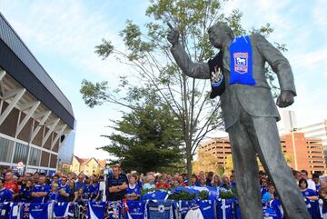 En Portman Road, Ipswich, Inglaterra.