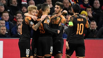 Ajax 0-1 Valencia: resumen, gol y resultado del partido