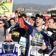 La victoria de Jorge Lorenzo en imágenes