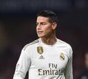 James y el club de los lesionados en el Real Madrid