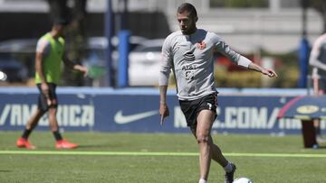 El atacante francés entrenó este martes con normalidad junto al plantel americanista, Miguel Herrera decidirá si lo incluye en el duelo del fin de semana ante Lobos BUAP.