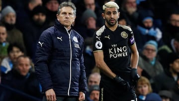 Man City out of order by trying to snatch Mahrez, says Puel