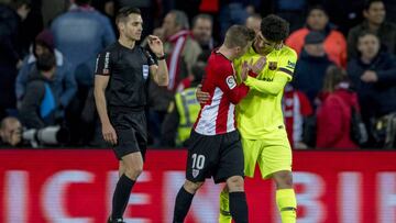 Muniain, con Aleñá