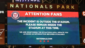 Este s&aacute;bado por la noche, se report&oacute; un tiroteo a las afueras del Nationals Park, la casa del equipo de Washington cuando jugaban ante San Diego Padres.