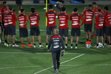 En junio de 2014, Chile comenzó su aventura mundialista en Brasil. Con 23 jugadores, Jorge Sampaoli dirigía su primera Copa del Mundo.