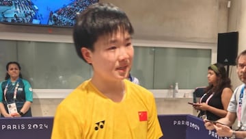 La china Bing Jiao, hundida: “Carolina incluso me animó...”