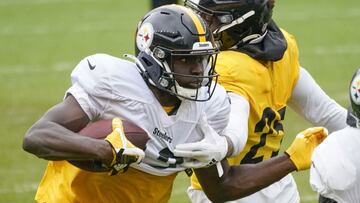 Tras reportes que indicaban que había solicitado ser canjeado, el receptor James Washington dijo que ama Pittsburgh y está feliz de jugar con los Steelers.