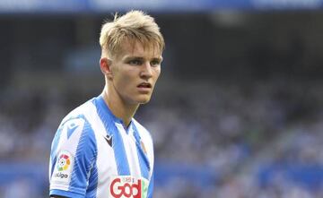 Odegaard of Real Sociedad