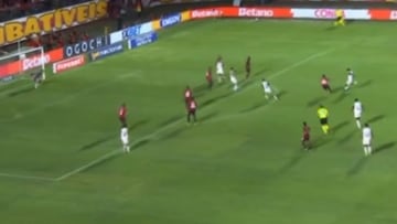 Pulgar vuelve a demostrar su calidad con este golazo en el Flamengo: ¡bombazo del chileno!