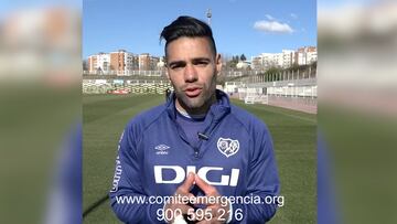 Falcao y la campaña del Rayo para ayudar a Turquía y Siria 