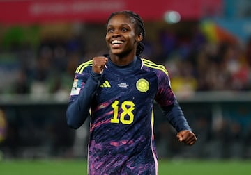 Colombia y Jamaica se enfrentaron por los octavos de final del Mundial Femenino de Australia - Nueva Zelanda 2023 en el AAMI Park de Melbourne. 