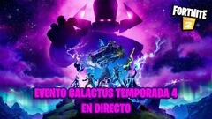 Evento Galactus de Fortnite en directo, final de la temporada 4 en vivo