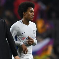Willian fuels rift talk by hiding Conte with emojis in cup photo