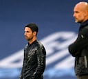 Mano a mano entre Arteta y Guardiola