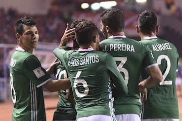 El empate de México en Costa Rica en imágenes